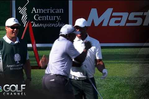 Tim Brown sinks hole-in-one on 12th hole at American Century Championship | Golf Channel