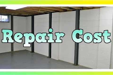 How Much Does It Cost To Fix A Basement Wall