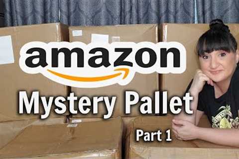 Unboxing A  Huge AMAZON Mystery Pallet | 600 Items | Part 1