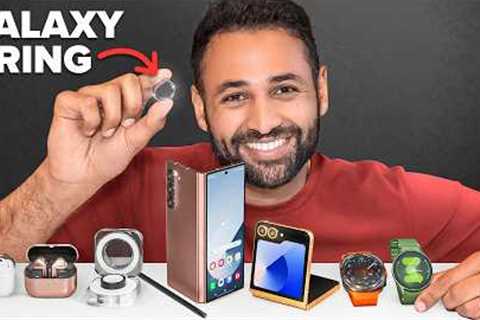 I tested every new Samsung product!