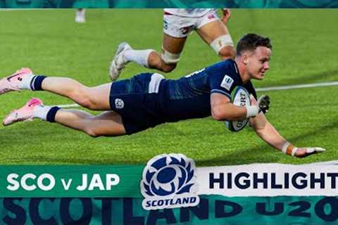 HIGHLIGHTS | Scotland v Japan | World Rugby U20 World Trophy 2024