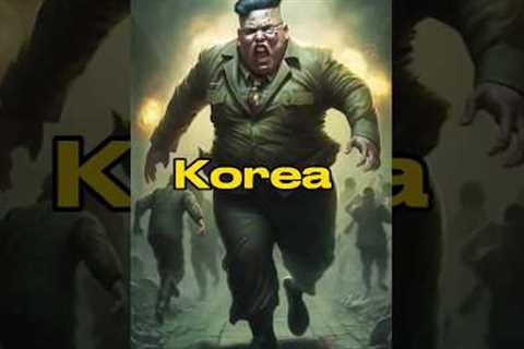 Can North Korea survive a Zombie Apocalypse #shorts