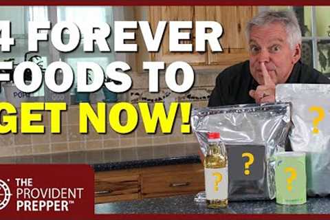 Food Storage: 4 Basic Staples That Will Last Almost Forever