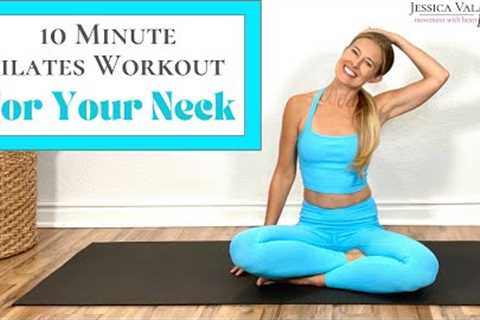 10 Minute Neck Pain Relief Exercises - Pilates Workout For Your Head and Neck!