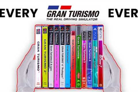 Unboxing Every Gran Turismo + Gameplay | 1997-2023 Evolution