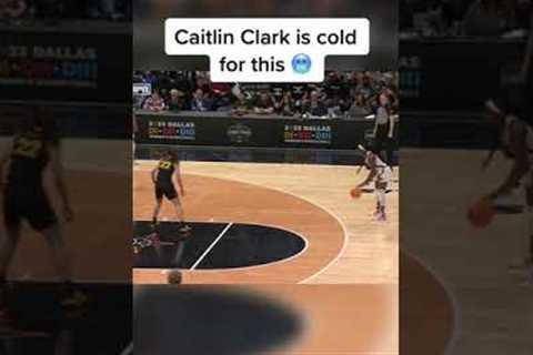 Caitlin Clark really waved her off 😭