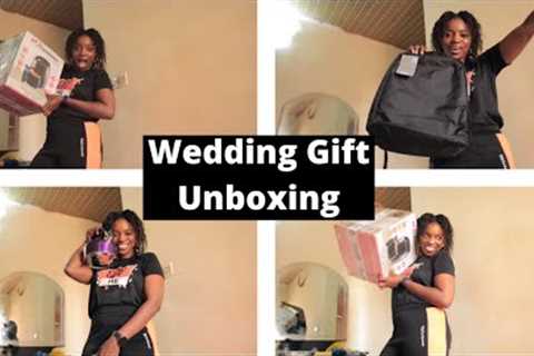 UNBOXING MY WEDDING GIFTS FINALLY &amp; YOU WILL BE AMAZED AT THE THINGS I GOT... #TALK2URHOMMIEVLOG