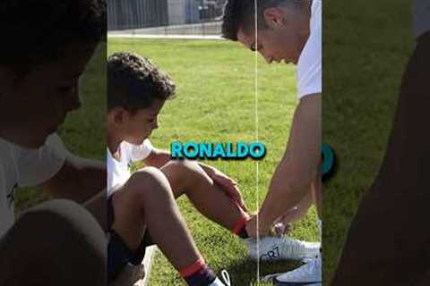 Cristiano Junior Doesn't Like His Father Ronaldo 😱😰 || Must Watch 🔥|| #shorts #ronaldo