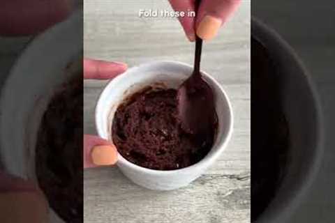 Easy 5-minute Microwave Mug Brownie Recipe!