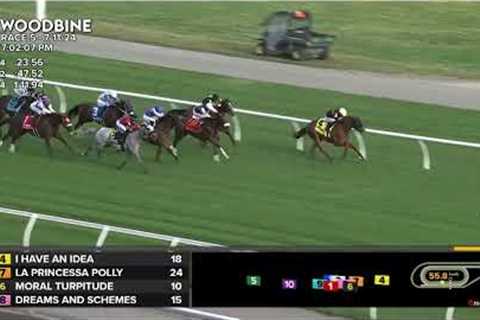 Woodbine, Tbred, July 11, 2024 Race 5 | Woodbine Horse Race Replay