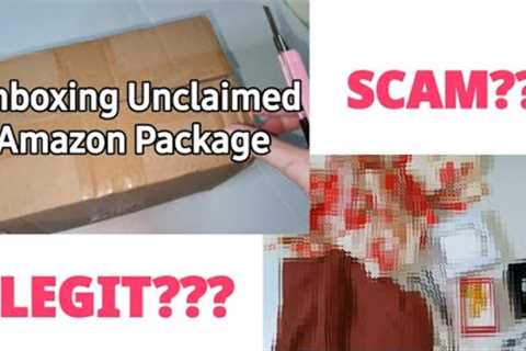 Unboxing Unclaimed Amazon Package Mystery Box for P2500 in Facebook Legit or Scam? | Philippines