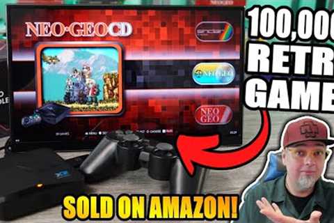 TONS OF RETRO GAMES ON ONE CONSOLE SOLD ON AMAZON! Mini Emulation Console Review!