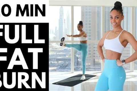 NO SQUATS! NO LUNGES! NO JUMPING! Full Body FAT BURN | Home Workout 🔥