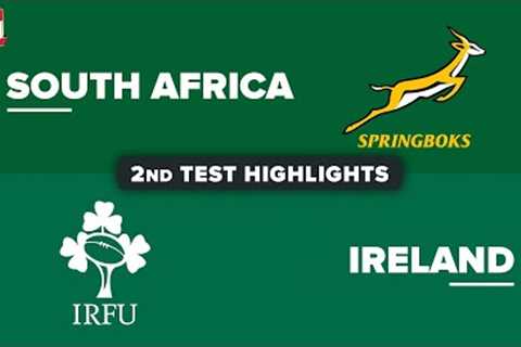 HIGHLIGHTS | SOUTH AFRICA v IRELAND | July Internationals 2024 | Second Test