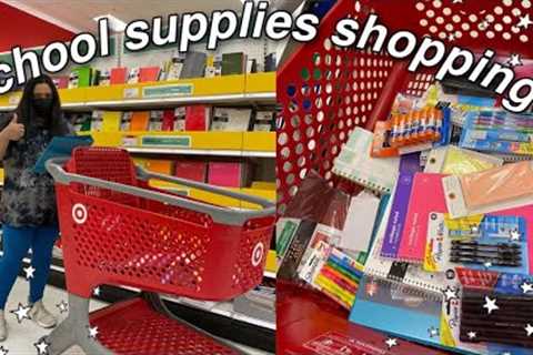 back to school supplies shopping 2021: senior year