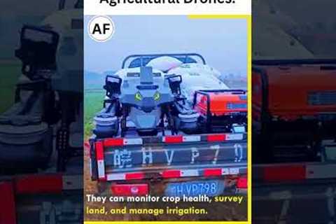 The Future of Farming : Agriculture Drones Technology, Artificial Intelligent Farming #drone