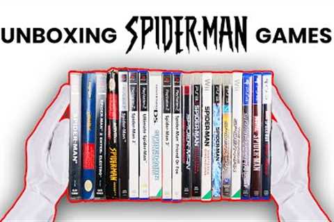 Unboxing Spider-Man Games + Gameplay | 2000-2023 Evolution