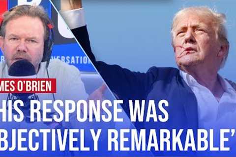 James O'Brien praises Donald Trump's 'defiant' reaction to assassination attempt | LBC