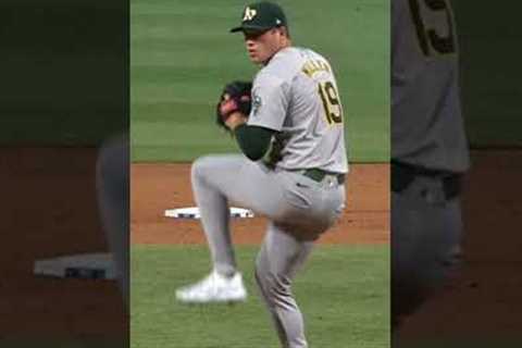 Baseball is Impossible. 104 MPH from Mason Miller.