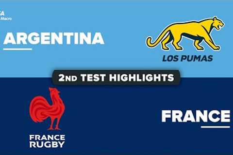HIGHLIGHTS | ARGENTINA v FRANCE | July Internationals 2024 | Second Test
