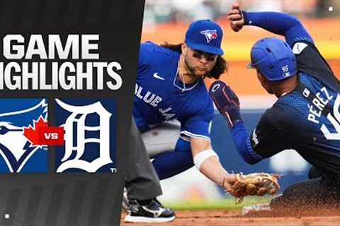 Blue Jays vs. Tigers Game Highlights (5/24/24) | MLB Highlights