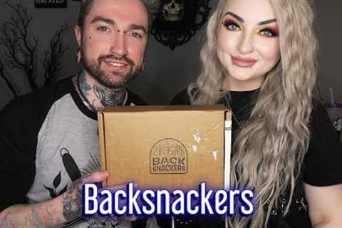 Backsnackers - Monthly Snack Subscription Box Unboxing &amp; Taste Test!