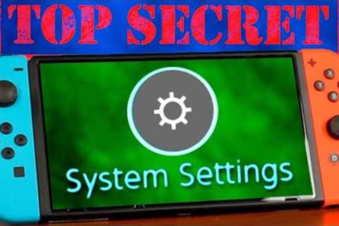 TOP SECRET Things to Try on Your Switch! - SECRET Nintendo Switch Features &amp; Settings! 🫢 |..