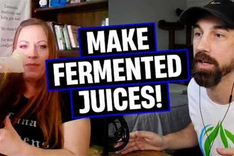 Korean Natural Farming How To: FPJ (Fermented Plant Juice) &amp; FFJ (Fermented Fruit Juice)