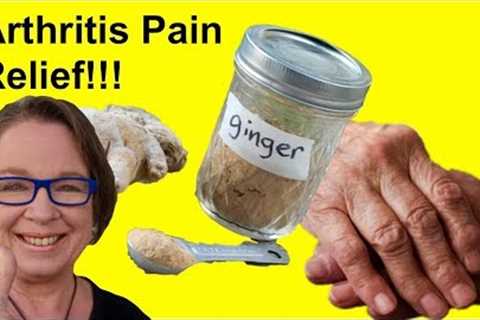 ✅ Natural Relief for Arthritis: A Ginger Poultice/Paste Arthritis Remedy