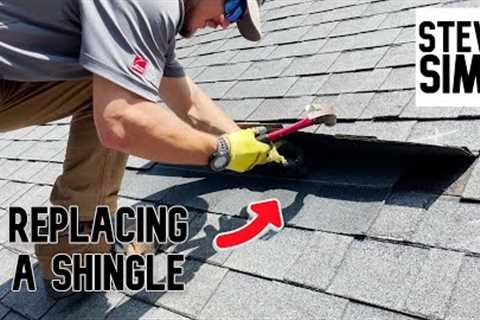 How To: Replace a Shingle