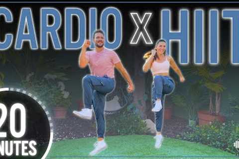 20 Minute Cardio x HIIT Workout | No Equipment