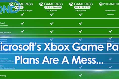 Microsoft's Xbox Game Pass plans are a mess, raise prices &amp; lock day-one exclusives to pricier..