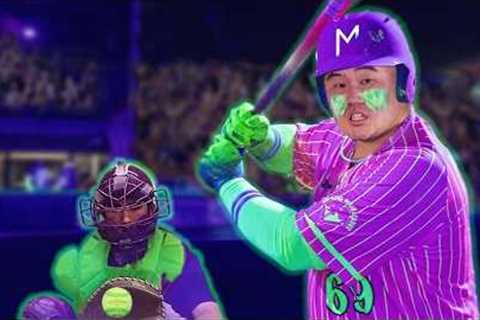 I Played Glow In The Dark Baseball!