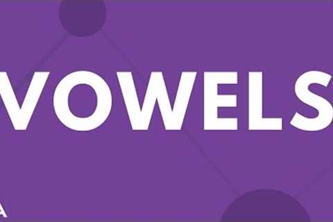 Vowels - Vocal Exercise