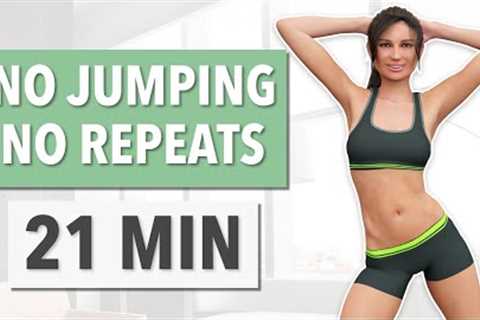 21-MIN FLUID WORKOUT FOR WEIGHT LOSS - NO JUMPING, NO REPEATS