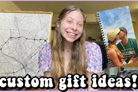 CUSTOM anniversary gift ideas DIY OR BUY | great for boyfriend, girlfriend, best friend, or family!