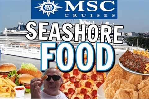 MSC Seashore CRUISE FOOD &amp; Review + Cozumel &amp; Costa Maya Mexico!