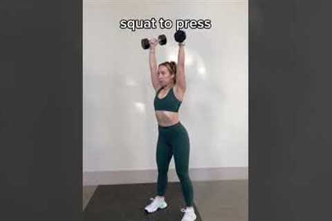 dumbbells-only full body workout 💪🏽✨build muscle with me!