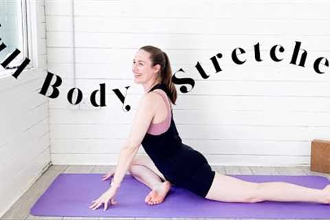 FULL BODY YOGA STRETCH | 15 Minute Full Body Yoga Stretches | Full body stretches
