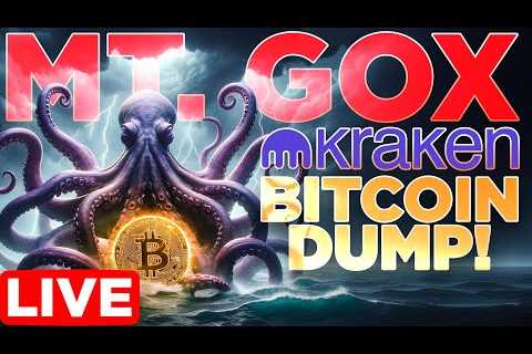 Mt. Gox Dump in 7 Days!🔥Bitcoin Crash vs Ethereum ETF Launch🔴LIVE