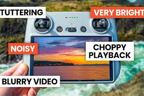 8 Beginner Drone Video Mistakes &amp; How To Prevent Them! | DJI Mini 4 Pro / Mini 3 Tips &amp;..