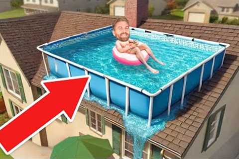 Putting a Pool on My Roof &amp; Hiring a Roofer for a Leak!