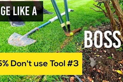 3 Tools for Professional Lawn Edges (NO Power Tools)