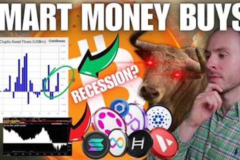 The Crypto Pull Back Is *OVER* Go Time!! *PROOF* Smart Money Is Buying Crypto!! Recession Indicator?