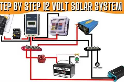 Step by Step Complete 12 Volt Power System for a Van Conversion