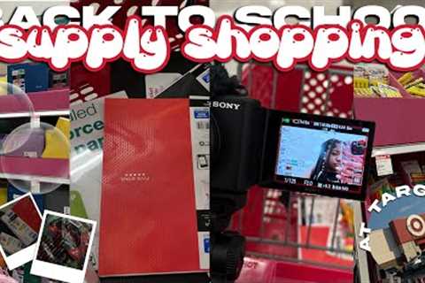 BACK TO SCHOOL SUPPLY SHOPPING + HAUL