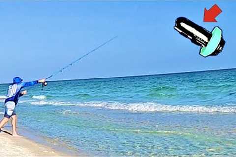 I Tossed! My Fishing Camera In The Surf And My Mind Was Blown! Crazy!