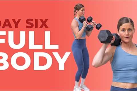 Summer Challenge Day 6: 30-Minute Full Body Superset Workout (Arm Focus)