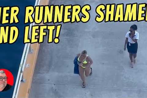 Pier Runners Shamed by Fellow Cruisers