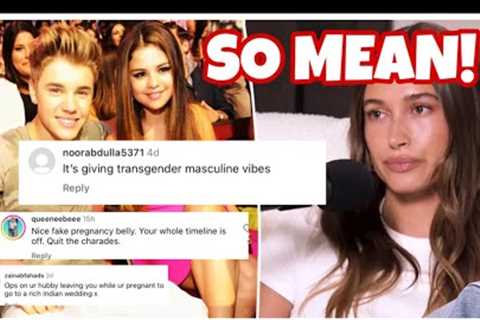 Selena Gomez and Justin Bieber FANS go AGAINST Hailey Bieber?! (Mean Comments)